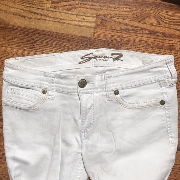 Seven 7 White Jeans - Picture 3 of 8